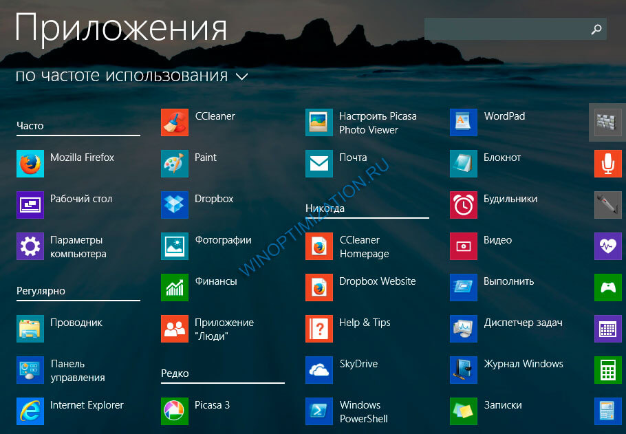 Настройка интерфейса Windows 8.1
