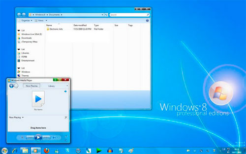 Тема Windows 8 в Windows 7 Тема Windows 8 в Windows 7
