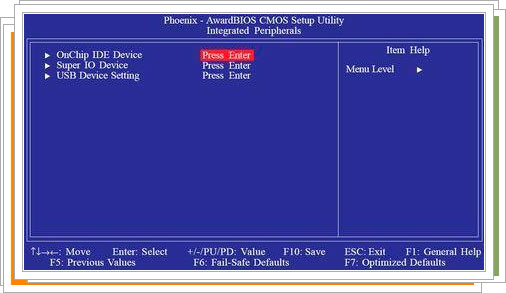 OnChip DE Channel - Выключаем в BIOS неиспользуемые устройства, ускоряем загрузку компьютера OnChip DE Channel - Выключаем в BIOS неиспользуемые устройства, ускоряем загрузку компьютера