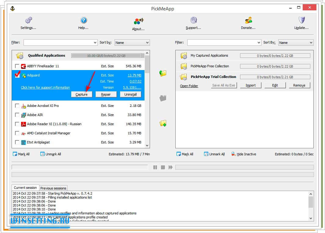 PickMeApp подготовка программ для переноса на другой компьютер PickMeApp подготовка программ для переноса на другой компьютер